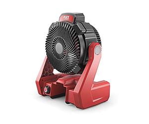 Flex 503002 - Batería CF 18.0/230 CEE (ventilador de 18 V con fuente de alimentación de 230 V), color rojo y negro