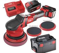 Flex Akku Exzenterpolierer XFE 15 150 18 EC 418099 Poliermaschine 15mm Hub