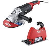 FLEX Aktion L 2200 + DCG AG 230 - 2200 W amoladora angular + campana de extracción (Diámetro máximo del disco 230 mm, peso 5,8 kg, longitud del cable 4 m) 534511