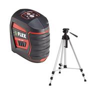 FLEX ALC 2/1-G/R + LKS 65-170F 1/4 - Incluye trípode (peso 2,87 kg, precisión ± 0,3 mm/m, batería de iones de litio de 3,7 V/1200 mAh) 530443