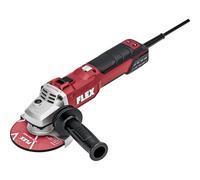 FLEX Amoladora angular de 2000 W, 125 mm (para acero inoxidable y acero aleado, 2000 W, 125 mm, 230 V, 50/60 Hz, 4 m de longitud de cable, herramienta artesanal, herramienta manual)