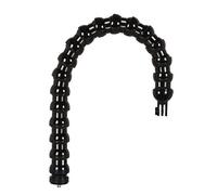 FLEX-ARM Brazo Flexible 17 Segmentos Base Rosca Macho 1/4 20 UNC con Soporte Action Camera para GoPro dji Osmo Action Luz de Buceo Long 45 cm 600ST26BK