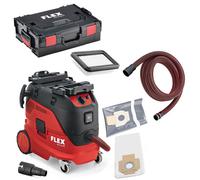 Flex Aspiradora Seguridad Vce 33L AC Con Gratis L-BOXX 444.111