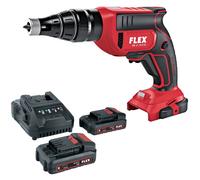 FLEX Atornillador Para Pladur Con Batería 18,0 V DW45 18.0-EC C + P-Set 22 Q