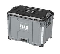 Flex Caja de herramientas portátil, polipropileno, gris/negro