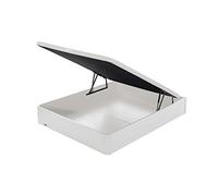 Flex - Canapé Abatible Madera Transpirable Tapa 3D - 180X200, Color Blanco
