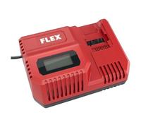 Flex Cargador rápido 12/18 V CA 12/18 230/CEE (con pantalla LCD, tiempo de carga aprox. 40 min., con protección contra sobrecalentamiento, descarga y sobrecarga) 532280