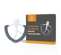 Flex Edge - Batidor para batidora Kitchen Aid de 6 cuartos de galón, paleta plana compatible con accesorios de batidora Kitchen Aid