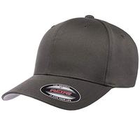 Flex fit Gorra deportiva de b isbol para hombre, Gris oscuro, XXL