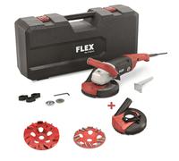 Flex Lijadora de Renovación LD 18-7 150R Randnah 2in1 + Regla-Jet Ø 150 + 125MM