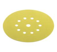 FLEX Papel de lija D225-10 SF-P100 (para pared/techo, serie Xtreme, 225 mm de diámetro, grano P100, VE 25 unidades, papel de lija, accesorios lijadora, artesano) 533821