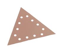 Flex Power Tools Papel de Lija Gancho y Lazo Triángulo 180G (Pack 25) FLX349267