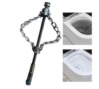 Flex Shaft Descaling Tool - Flexible Pipe Cleaning Chain For Deep Drain Blockage Removal And Maintenance Support, Durable Metal Coil Design With High Torque Rotation Action, Plumbing Cleaning Tool