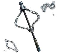 Flex-Shaft Sewer Descaling Chain,Multi-Purpose PVC Pipe Maintenance Tool,Push-Type Rotary Cable Sewer Dredge,Oil Pollution in Pipeline Blocks Drilling Tools for 16mm Spring (1)