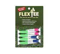 Flex Tee Tourgear/Hireko Flexible Tees de Golf (8 Unidades), (el Color Puede Variar), Unisex, Florescent Green/Blue/Pink