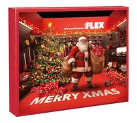 FLEX Xmas 2025 (Calendario de Adviento, con destornillador de batería de 4V y caja de bits/taladros completa, calendario) 534227