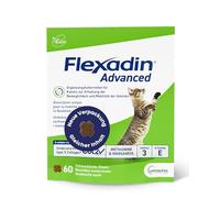 FLEXADIN Advanced® Gato |Enfoque Innovador para la Salud Articular | Colágeno sin desnaturalizar Tipo II - 60 golosinas articulares