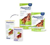 Flexadin - Bocadillos para perros, apoyo articular, artrosis, 60 unidades, 3333 gramos