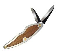 Flexcut 1-1 Detail and 2 Inch Roughing Knife Cuchillo de Hoja Fija, Plateado, Talla Unica