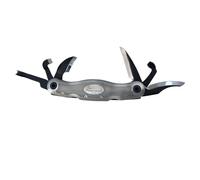 Flexcut Carvin' Jack Improved Version 2.0, Folding Multi-Tool for Woodcarving, 4 1/4 inch Closed Length, 6 Blades Included (JKN291)