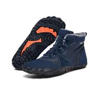 FlexEase Barefoot Botas Invierno Cálido Botines Nieve pour Hombre Mujer Blue45
