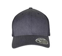 Flexfit 110 Melange Trucker Baseball Cap, Heather/Navy, One Size Unisex-Adult