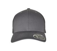 Flexfit 110 Trucker Baseball Cap, Grey/Melange, Talla única Unisex Adulto