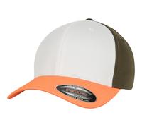 Flexfit 3-Tone Cap Contraste Flex Sombrero Gorra Béisbol Cappy Paraguas Gorra