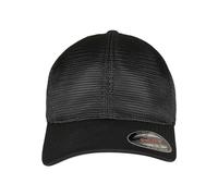 Flexfit 360-flexfit 360 Omnimesh Cap Gorra de béisbol, Negro, S-M Unisex Adulto