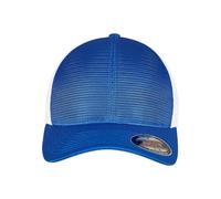 Flexfit 360 Omnimesh Cap 2-Tone Gorra de bisbol, azulón/Blanco, L/XL Unisex Adulto