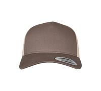 Flexfit Gorra 5 paneles Retro Bicolor Marrón/Caqui Unisex Talla única