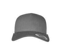 Flexfit 5-Panel Retro Trucker 2-Tone Cap Cabo, Cha/Wht, Talla única Unisex Adulto