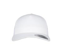 Flexfit 5-panel Retro Trucker Cap, Gorra Unisex Adulto, Blanco (white), Talla Única