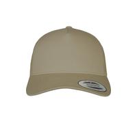 Flexfit 5-panel Retro Trucker Cap, Gorra Unisex Adulto, Marrón (khaki), Talla Única