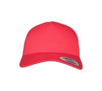 Flexfit 5-panel Retro Trucker Cap, Gorra Unisex Adulto, Rojo (red), Talla Única