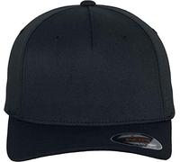 Flexfit 5 Panel Unisex Gorra Negro L-XL 97% poliéster, 3% elastán