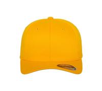 Flexfit 6277-Flexfit Wooly Combed Gorra de béisbol Unisex adulto, Dorado (gold), S-M