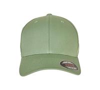 Flexfit 6277-Flexfit Wooly Combed Gorra de béisbol Unisex Adulto, Verde (Dark Leaf Green), S-M