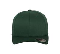 Flexfit 6277-Flexfit Wooly Combed Gorra de béisbol Unisex adulto, Verde (spruce), S-M