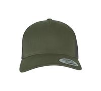 Flexfit 6506-5-panel Retro Trucker Cap Gorra de béisbol, Chocolate Chip/marrón grisáceo, Talla única Unisex Adulto