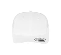 Flexfit 6606-RetroTrucker Gorra de béisbol Unisex adulto, Blanco, Talla única