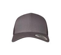 Flexfit 6606-RetroTrucker Gorra de béisbol Unisex adulto, Gris Oscuro, Talla única