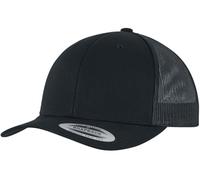 Flexfit 6606-RetroTrucker Gorra de béisbol Unisex adulto, Negro (black), Talla única