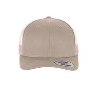 Flexfit 6606-RetroTrucker Gorra de béisbol Unisex adulto, Verde (khaki), Talla única