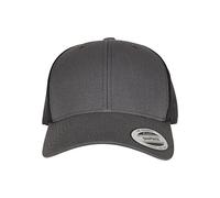 Flexfit 6606t-retro Trucker 2-Tone Gorra de béisbol, carbón y Negro, Talla única Unisex Adulto