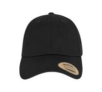 Flexfit 9302-cap Low Profile with Elastic SNIP Gorra de béisbol, Negro, Talla única Unisex Adulto