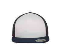 Flexfit Adulto De Gorro De Camionero Classic Trucker - Nvy/Wht/NVY, Talla única