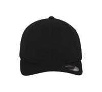 Flexfit Adulto Gorra Doble Jersey - Negro, S/M
