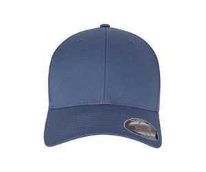 Flexfit Baseballkappe Aus Gekämmtem Twill - Deportes Unisex adulto | 98 % algodón, 2 % elastano de poliuretano, perfil medio, visera Permacurv, visera inferior negra