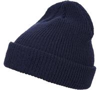 Flexfit Beanie Long Knit Beanie Azul marino Einheitsgröße
